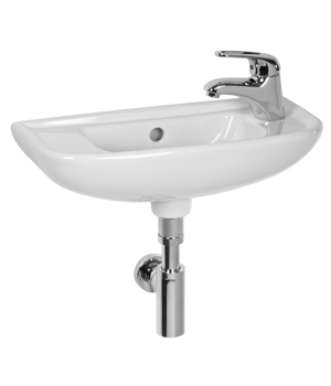 Umývátko Jika Deep 50x23 cm otvor pro baterii vlevo H8156130001051